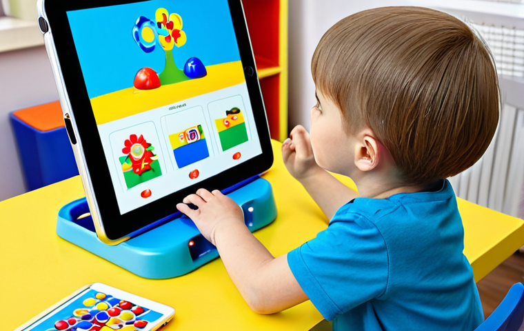 유아교육지도사 필수 온라인 학습 플랫폼 - Interactive Learning Platform**
"A young Polish child, around 6 years old, fully clothed in a color...